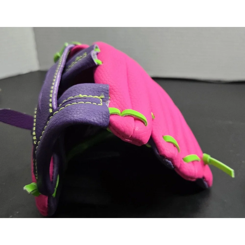 Pink Franklin Sports Kids Baseball/softball Glove  For Kids Right Hand Throw 8.5